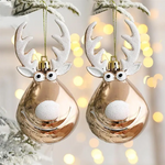 Load image into Gallery viewer, 2pcs Elk Christmas Balls Ornaments
