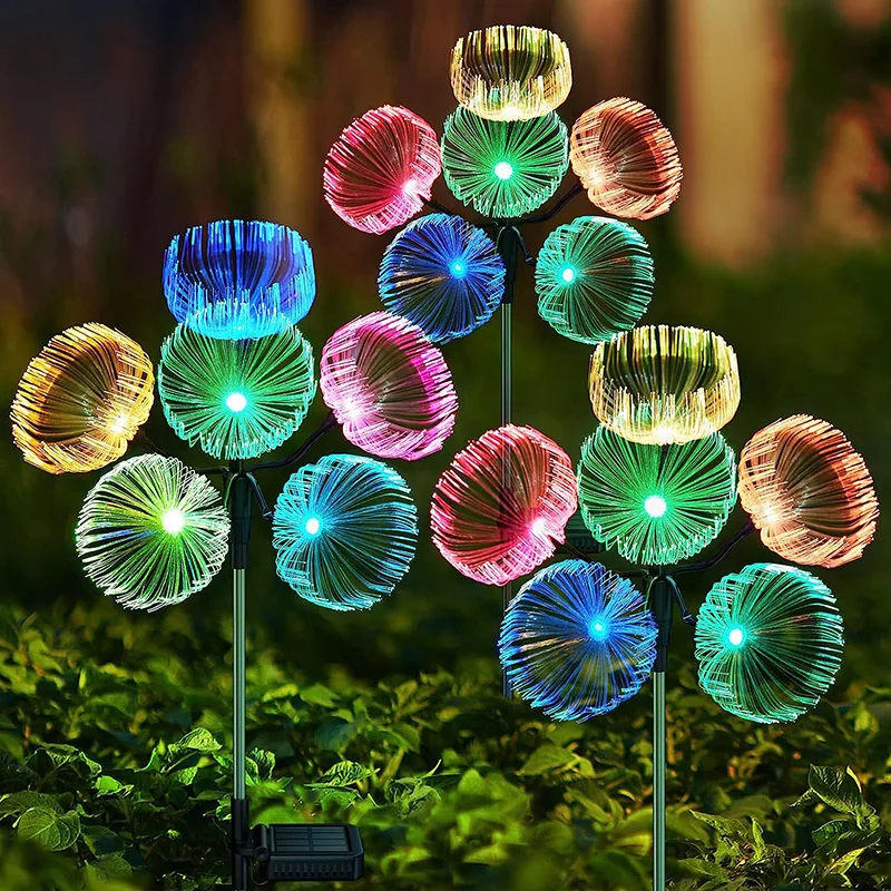 Solar LED jellyfish garden lights