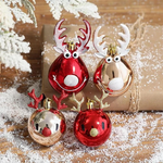 Load image into Gallery viewer, 2pcs Elk Christmas Balls Ornaments
