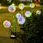 Load image into Gallery viewer, Outdoor Solar Garden Lights with 2 Modes Solar Dandelion Flowers
