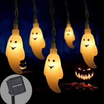 Load image into Gallery viewer, Solar LED Ghost String Lamp

