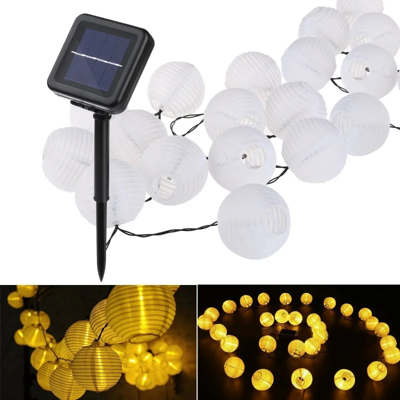 Waterproof Lantern Solar String Lights