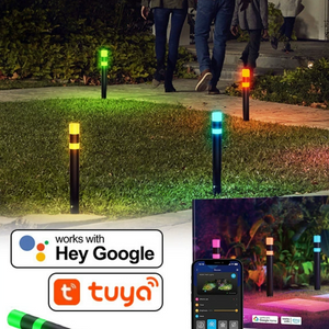 Smart Outdoor Wi-Fi RGB Garden Lights - 4 Pack