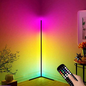 Smart LED Atmosphere RGB Corner Floor Lamp