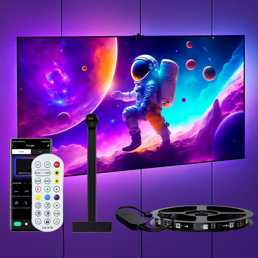 Smart TV background Camera Sync RGB Light