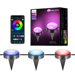 Smart Wi-Fi Atmosphere Garden Lamp - 3 Pack