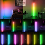 Load image into Gallery viewer, Smart LED Atmosphere RGB Corner Floor Lamp
