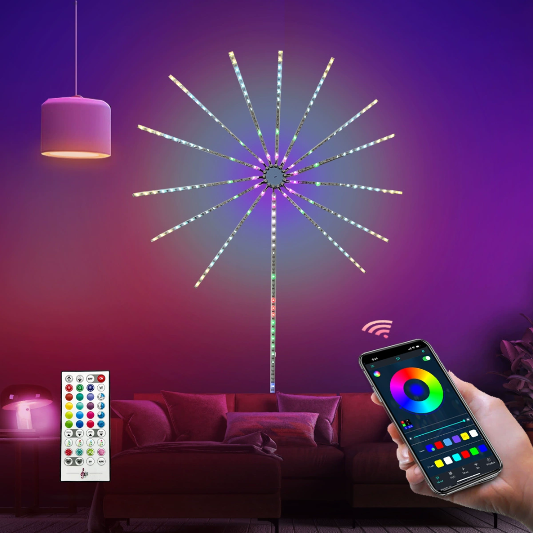 Smart Fireworks Colorful RGB KED Lights