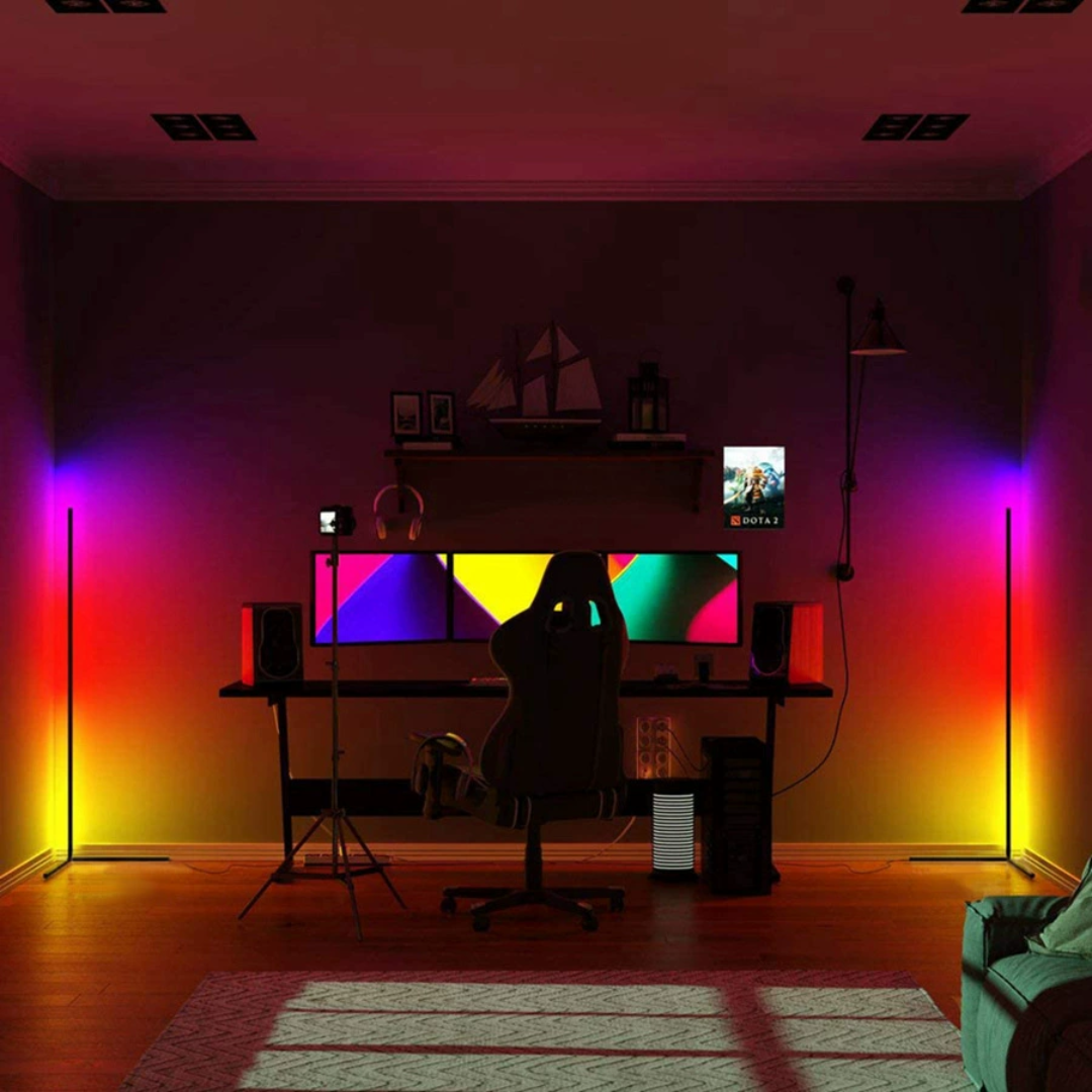 Smart LED Atmosphere RGB Corner Floor Lamp