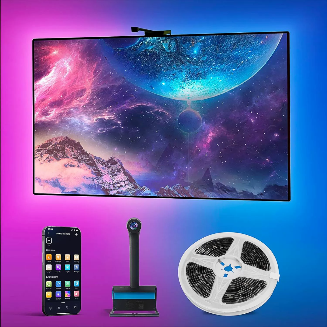 Smart TV background Camera Sync RGB Light