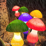 Load image into Gallery viewer, 8pcs LED Solar Mushroom Light
