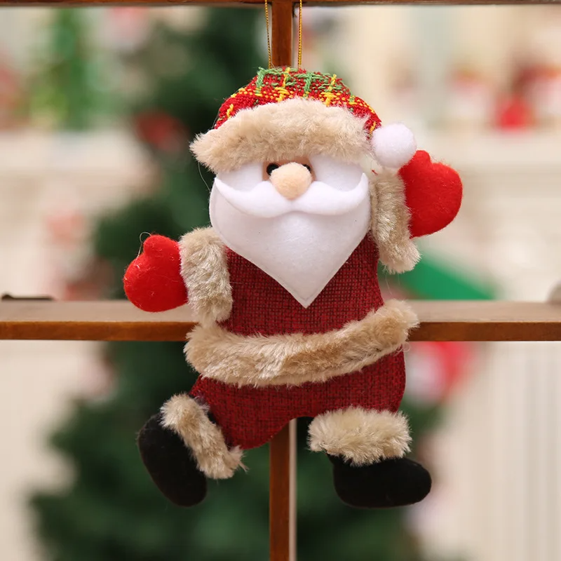 1PC Christmas Tree Dancing Elk Santa Claus Snowman
