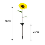 Load image into Gallery viewer, Sunflower Solar LED Garden Lights
