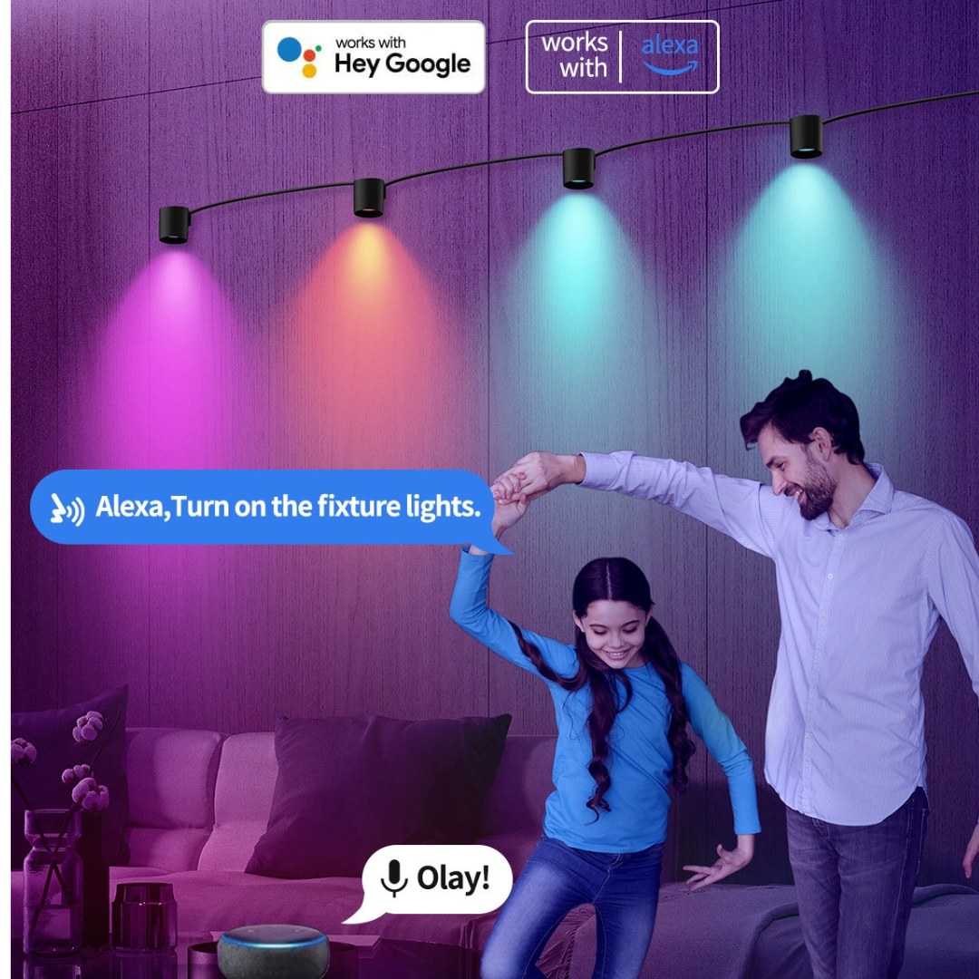 Smart Multicolor Music Sync Wall Lamps