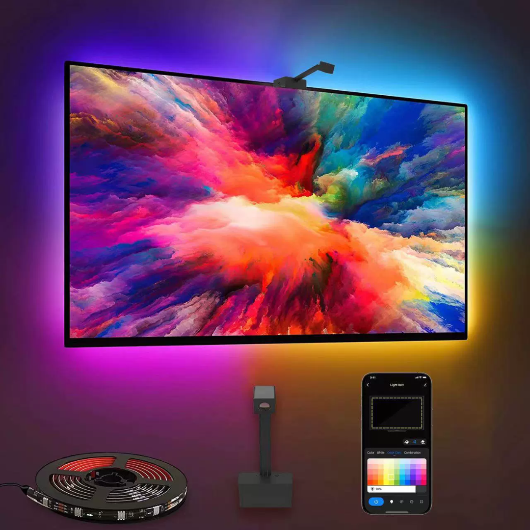 Smart TV background Camera Sync RGB Light