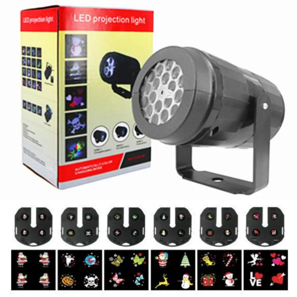 Christmas Party Lights LED Laser Snowflake Projector