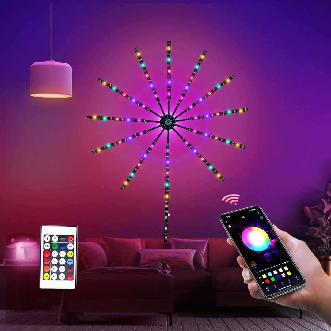 Smart Fireworks Colorful RGB KED Lights