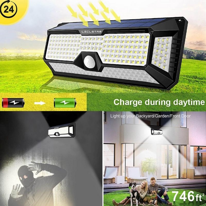 Outdoor Lighting Solar Motion Sensor Light