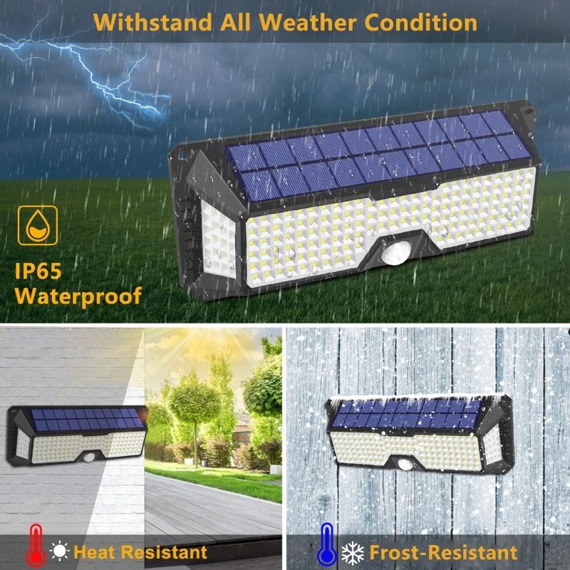 Outdoor Lighting Solar Motion Sensor Light