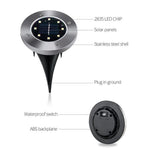 Load image into Gallery viewer, Outdoor Underground Solar LED Light
