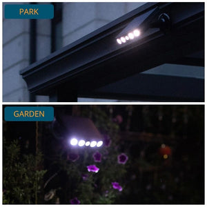 Outdoor LED Solar Spotlight Lamp
