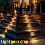 Load image into Gallery viewer, Solar Led Stair Lights

